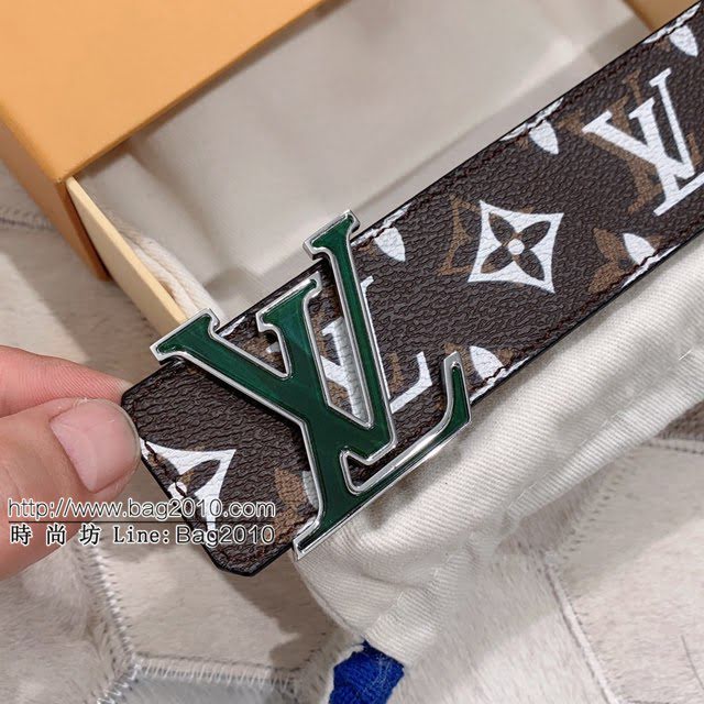 LV新款皮帶 路易威登高端男士腰帶 精緻手工繪邊  jjp1627